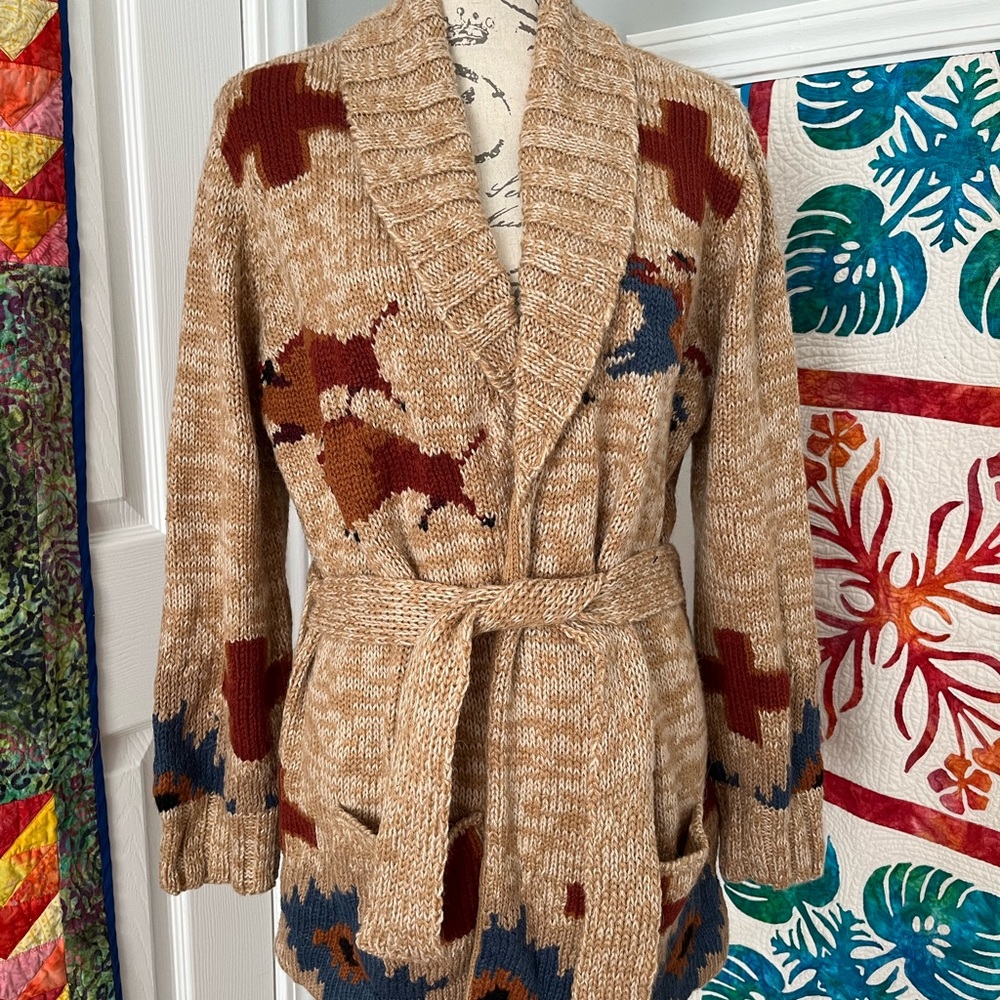 DOUBLE D RANCH SWEATER W/ TIE BOW